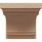 Ekena Millwork 11"W x 11"D x 11"H Wide Warren Rough Cedar Woodgrain TimberThane Corbel, Primed Tan CORUR11X11X11WARRCPR - alternate 3